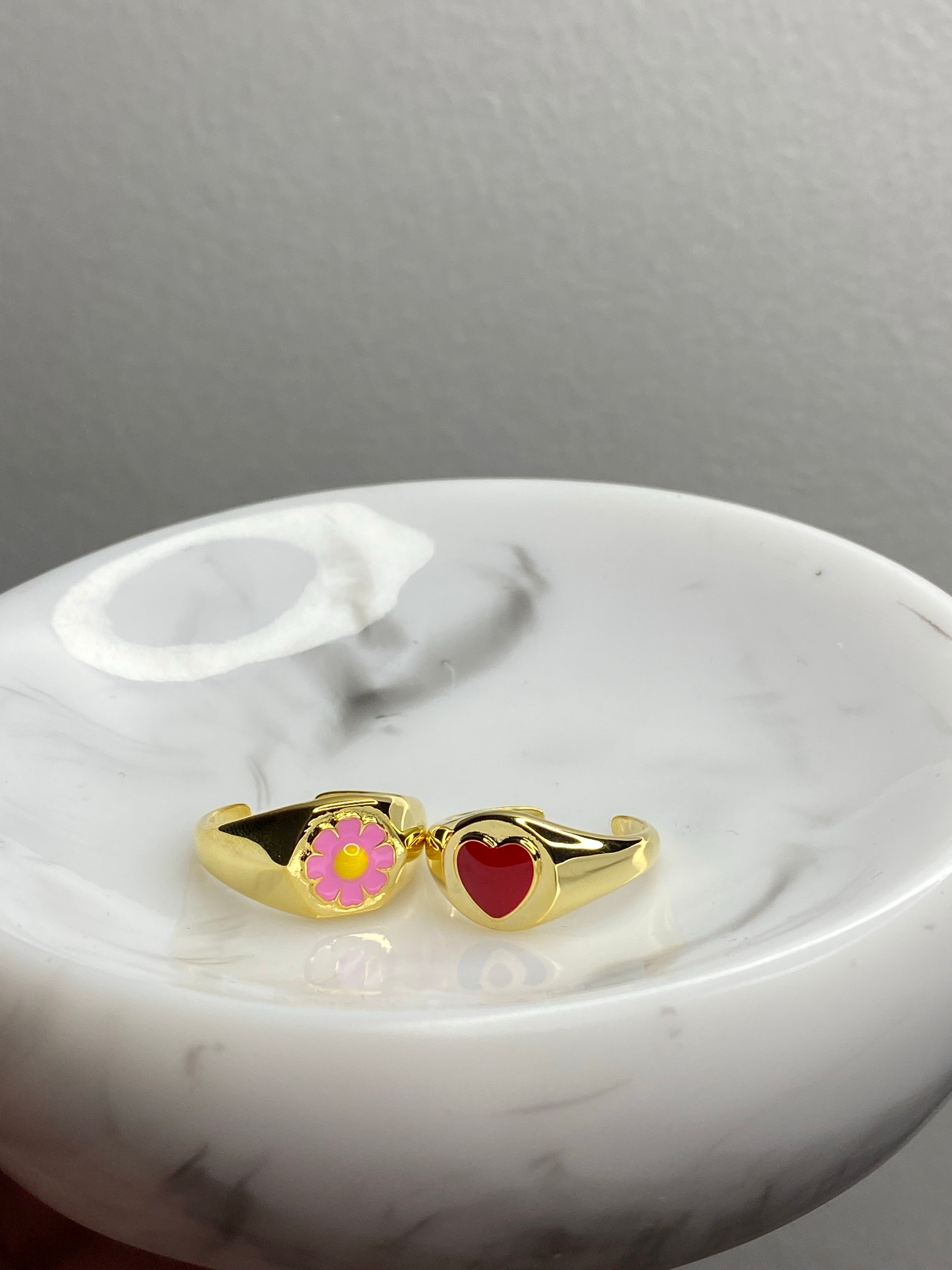 adjustable gold rings