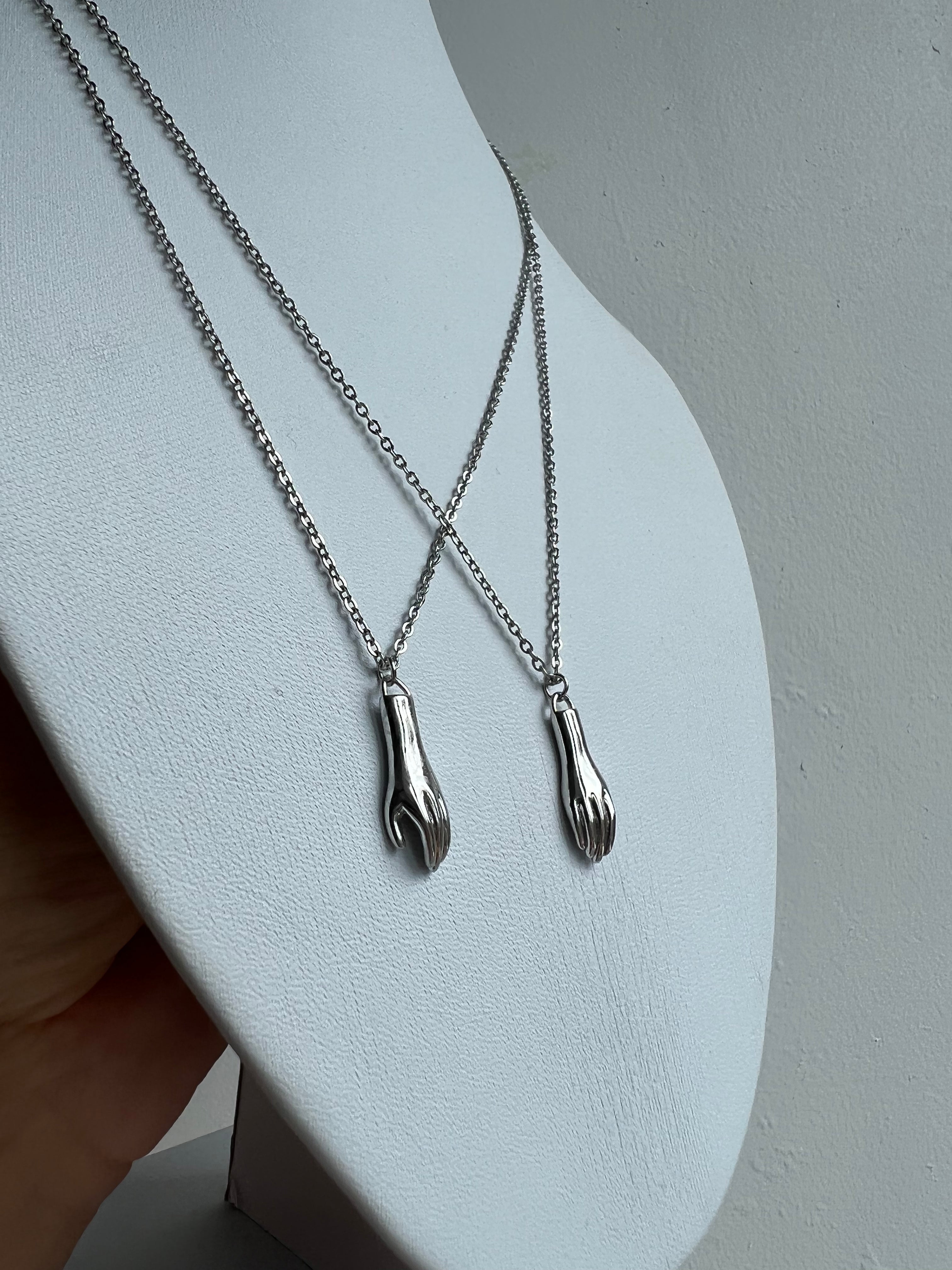 Friendship necklace duo