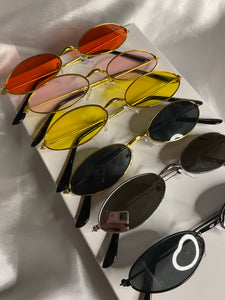 Rounded frame sunglasses 👓