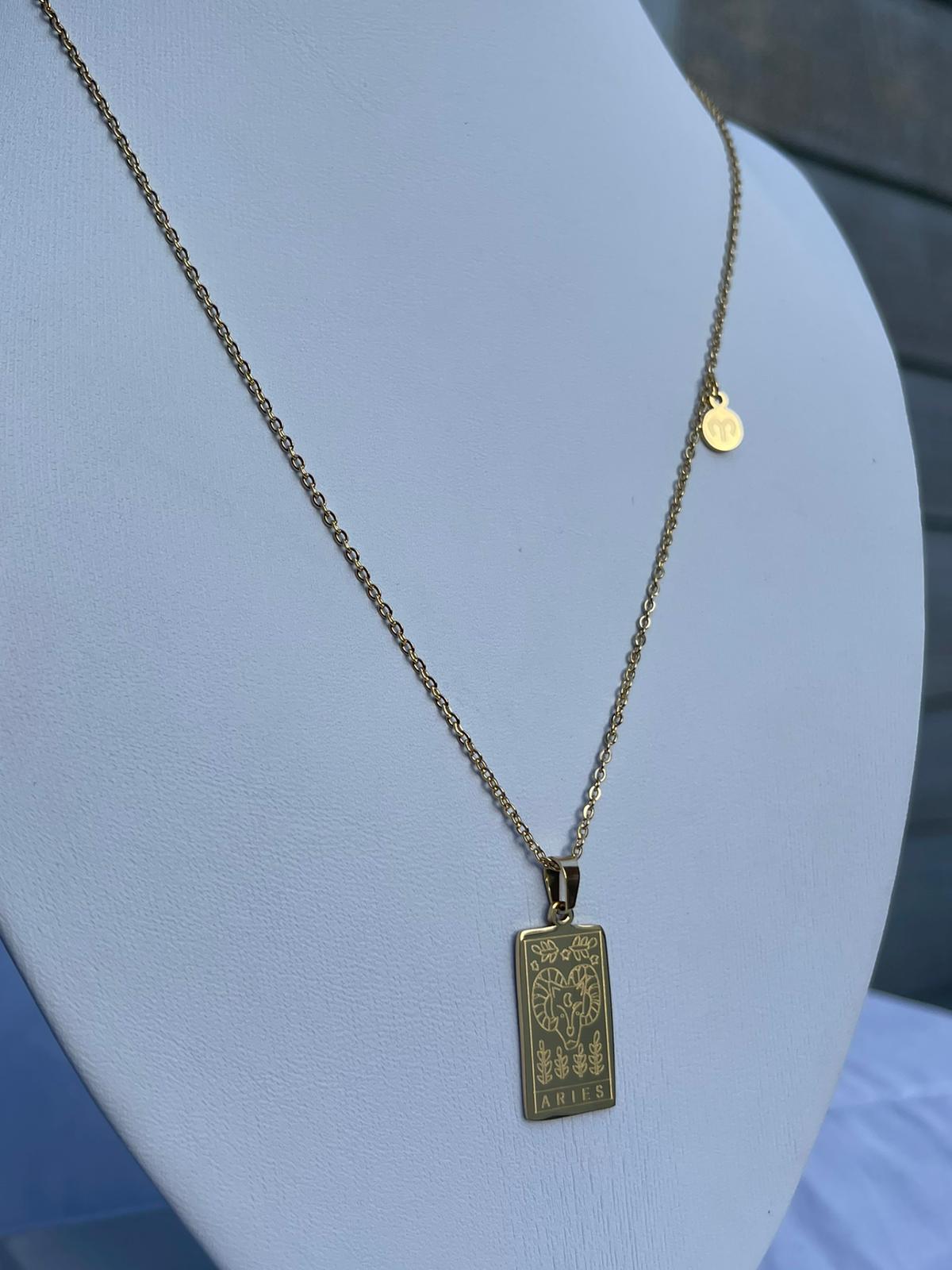 Gold Zodiac necklaces